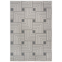 TEPPICH In-& Outdoor Cangas Polen Mazovia 120x170cm Beige Braun Abstrakt Kurzflor - Braun, Textil (120/170cm) - Mazovia