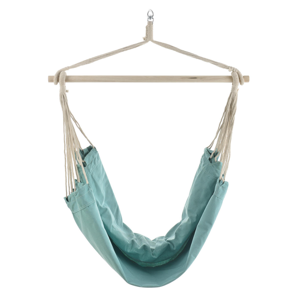 HÄNGESESSEL Miramar - Schieferfarben, Textil (180/115/125cm) - casa.pro