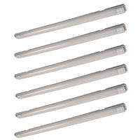 LED DECKENLEUCHTE Weiß Kunststoff - Weiß, Kunststoff (126/9.6/5.8cm)