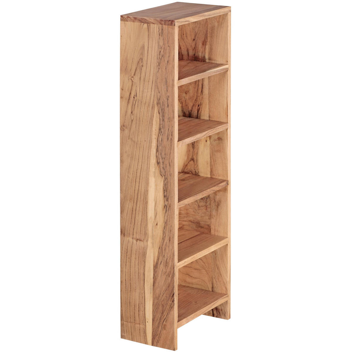 CD-REGAL Massivholz Pflegeleicht 90cm, Beige 30x17x90 cm - Beige, Holz (30/90/17cm) - KADIMA DESIGN