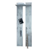 GARDEROBENPANEEL Wandpaneel Beton Oxid Optik - Hellgrau, Holzwerkstoff (57/170/20cm) - Vladon
