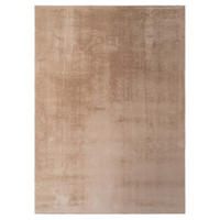 KURZFLORTEPPICH LUMI beige kuschelweich waschbar 160/220 cm - Beige, Textil (160/220cm) - Tapiso