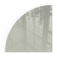 GLASPLATTE für Kamin 100x100 cm - Grün, Glas (100/100/0.4cm) - TULUP