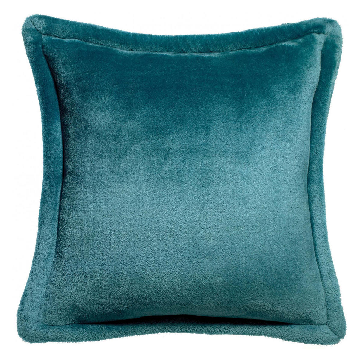 KISSEN Tender pfau 50 x 50 cm - Türkis, Textil (50/50cm) - Vivaraise