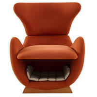 LOUNGESSESSEL Walhai Design Haustier Einzelsofa - Terracotta, Textil (66/76/66cm) - FLIEKS