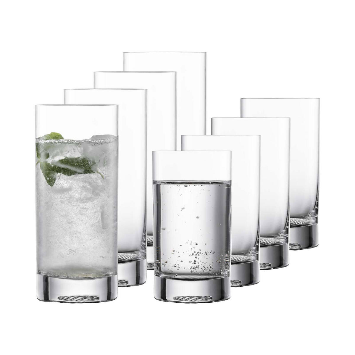 TRINKGLÄSERSET ECHO transparent 8er Set - Transparent, Glas - Zwiesel Glas