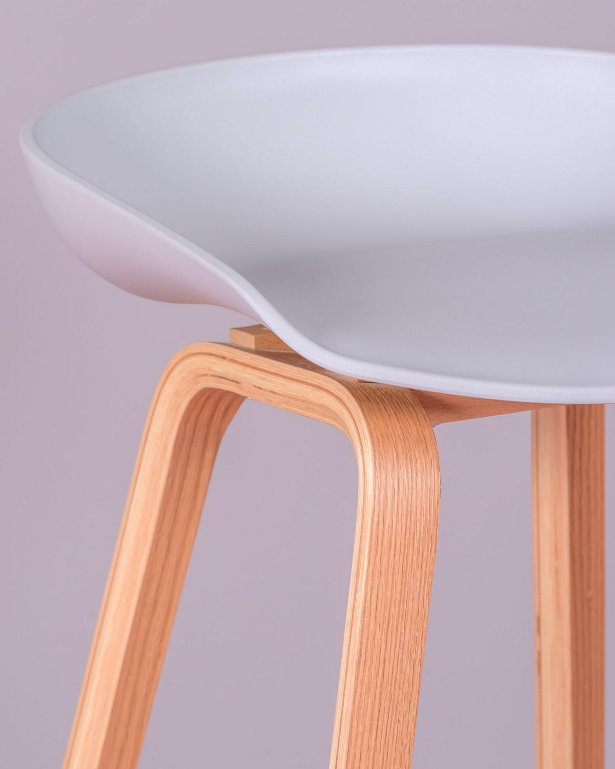 HOCKER Kunststoff Hellgrau - Hellgrau, Kunststoff (54/83/45cm) - Nest Dream