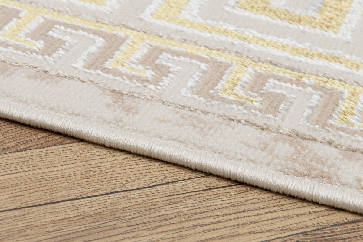 TEPPICH ARES Beige 180/250 cm - Beige, Kunststoff (180/250cm) - Tapiso