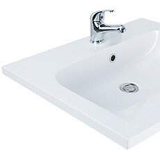 Waschbecken aus Mineralguss