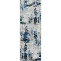 KURZFLORTEPPICH 80/220 cm Blau - Blau, Naturmaterialien/Textil (80/220cm) - LIVABLISS