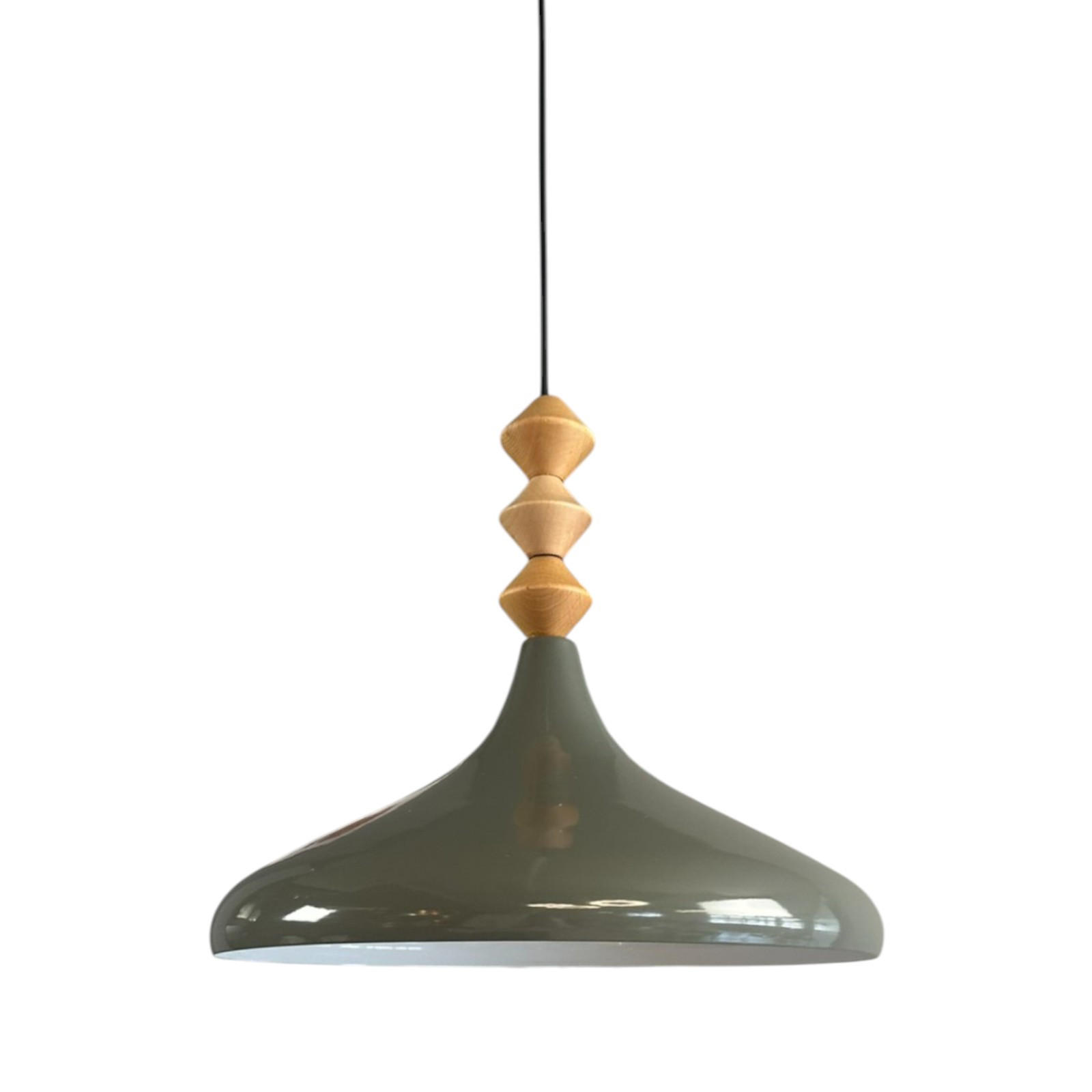 Bamyum Pendelleuchte Anthrazit 35x21x35 cm