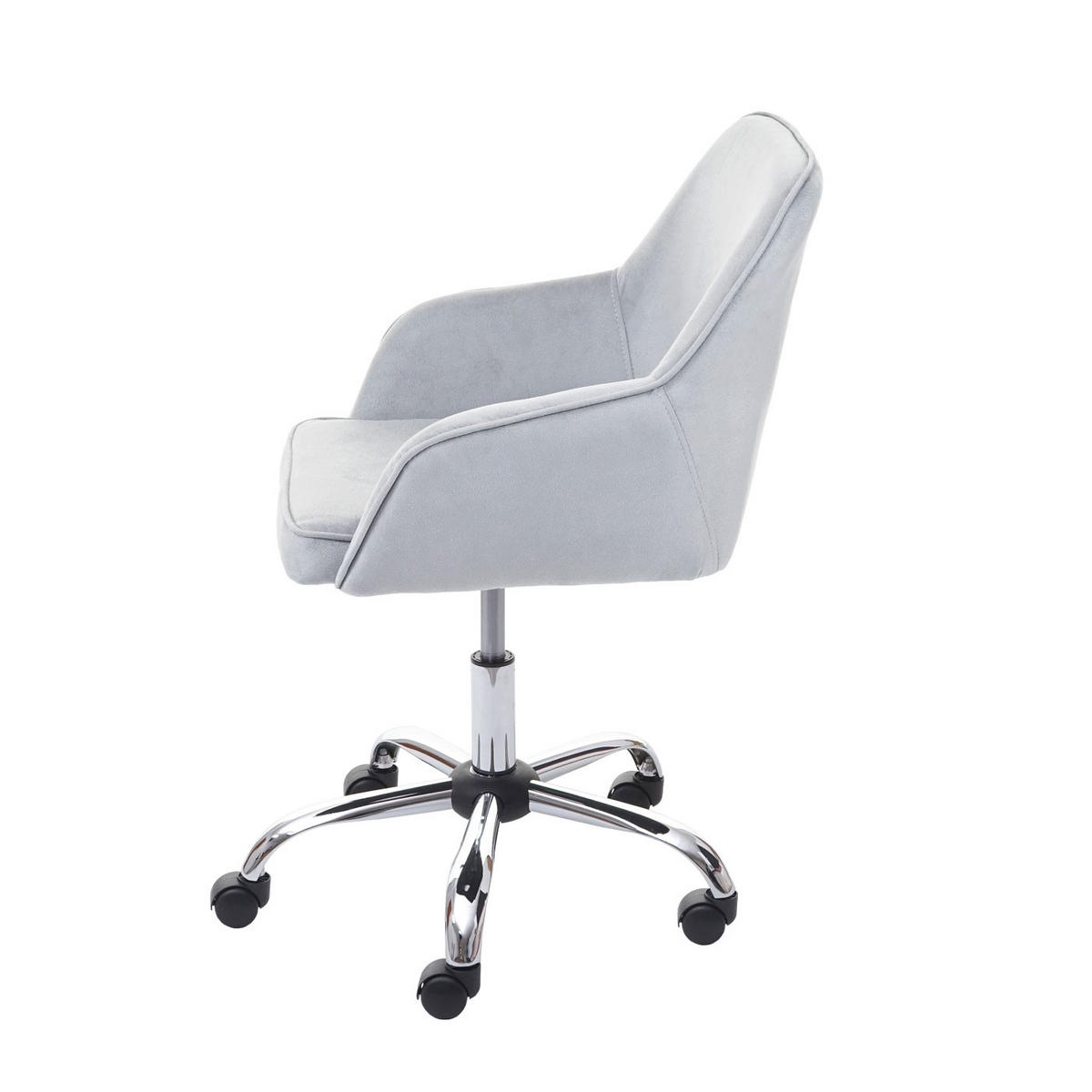 BÜROSTUHL Grau - Grau, Textil (54/87/56cm) - MCW