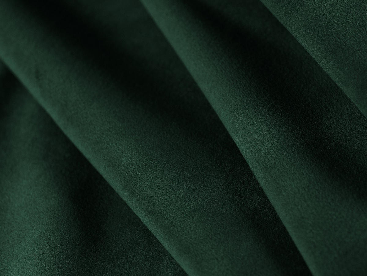 MODULARES-SOFA Bellis aus Samt flaschengrün 2 Sitzplätze - Grün, Textil (94/63/188cm) - Micadoni