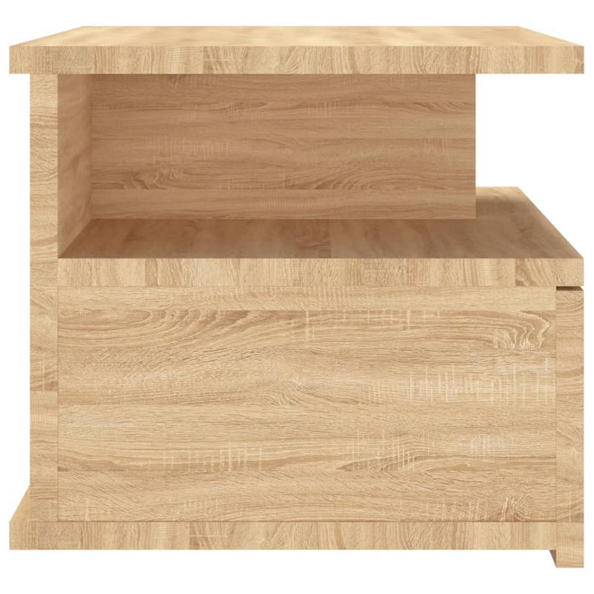NACHTTISCHE 2Stk. Hängend Sonoma-Eiche 40/31/27Cm Holzwerkstoff - Sonoma Eiche, Holz (40/27/31cm) - vidaXL