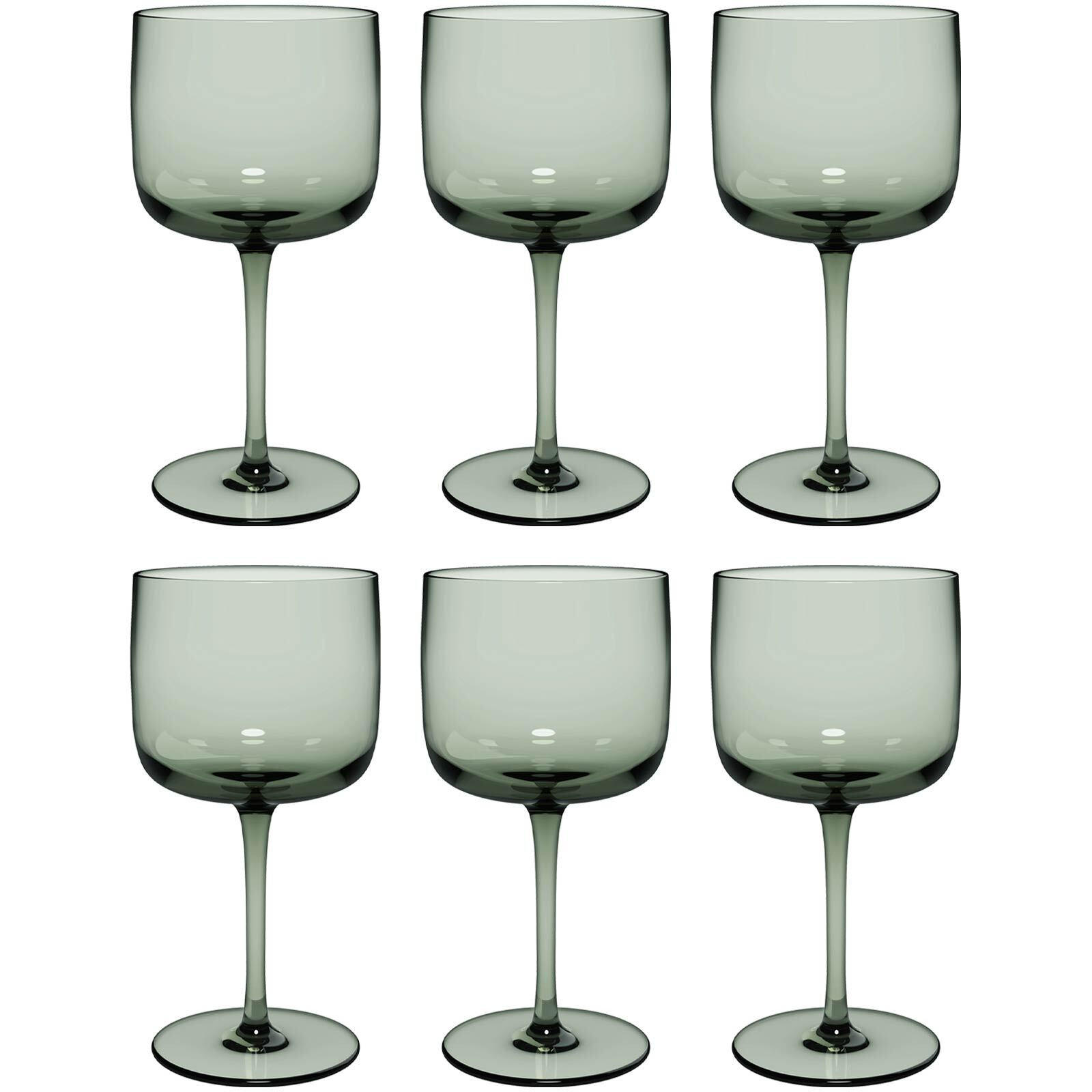 WEINGLÄSER Like Glass Sage 270 ml 6er Set - Grün, Glas (0.27L) - like.Villeroy & Boch