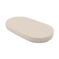 BABY Spannbettlaken 7in1 oval - Beige, Textil (73/125cm) - waldin