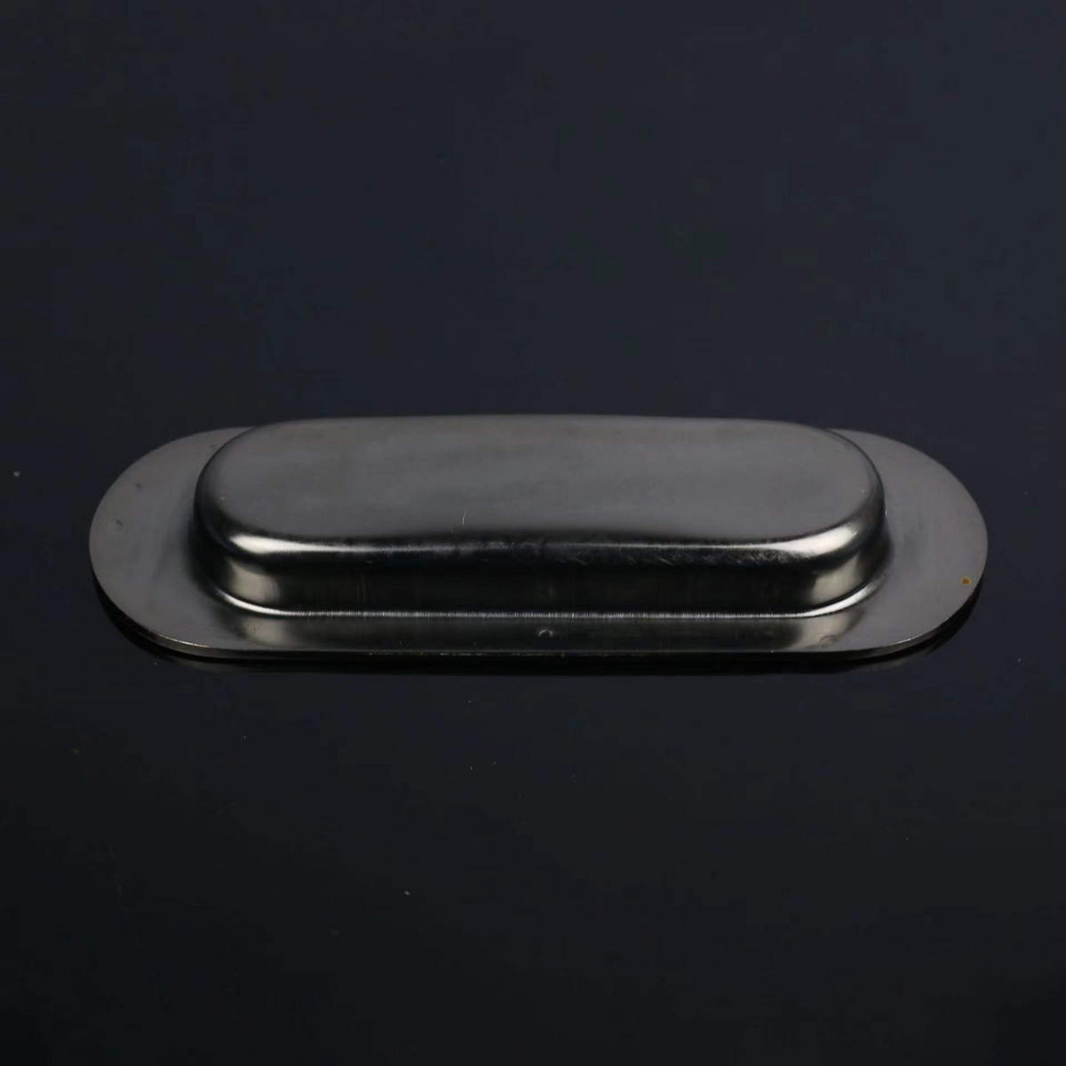 MÖBELGRIFF Schwarz 2er-Set - Schwarz, Metall (4/2/12cm)
