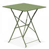 GARTENTISCH , klappbar, Kaktusgrünen - Dunkelgrün, Metall (60/60/71cm) - Oviala