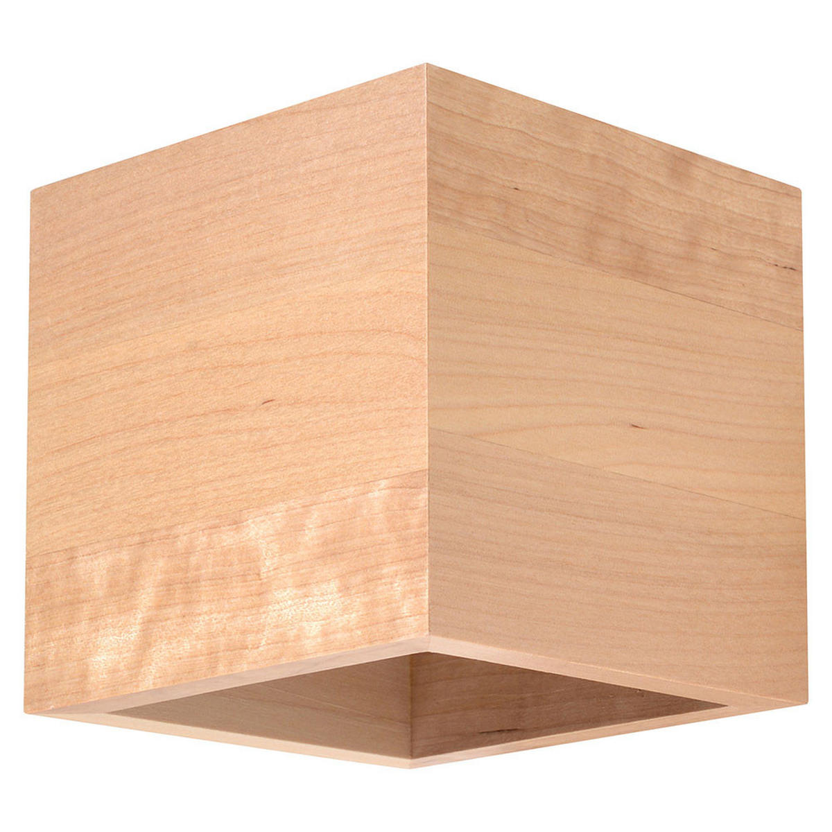 WANDLEUCHTE Holz Braun Up & Down - Braun, Holz (12/10/10cm)