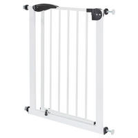 BEZPEČNOSTNÍ BRÁNA DO DVEŘÍ 70–75 cm, bílá, bez vrtání, otočná na obě strany - bílá, kov (3/75cm) - ECD-Germany