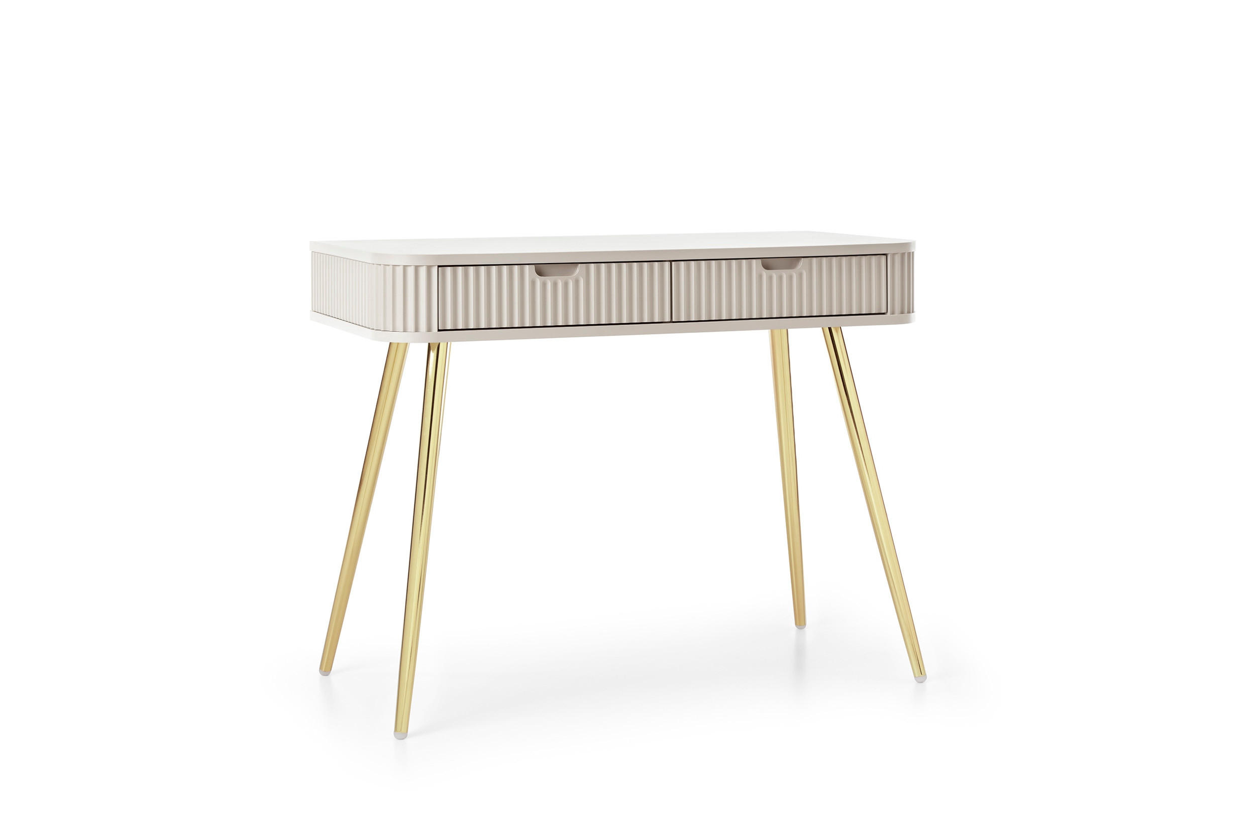 KONSOLENTISCH ZENZERO 103/80/49 cm mit Schubladen, Kaschmir - Kaschmir, Holzwerkstoff (49/103/80cm) - MASSENO