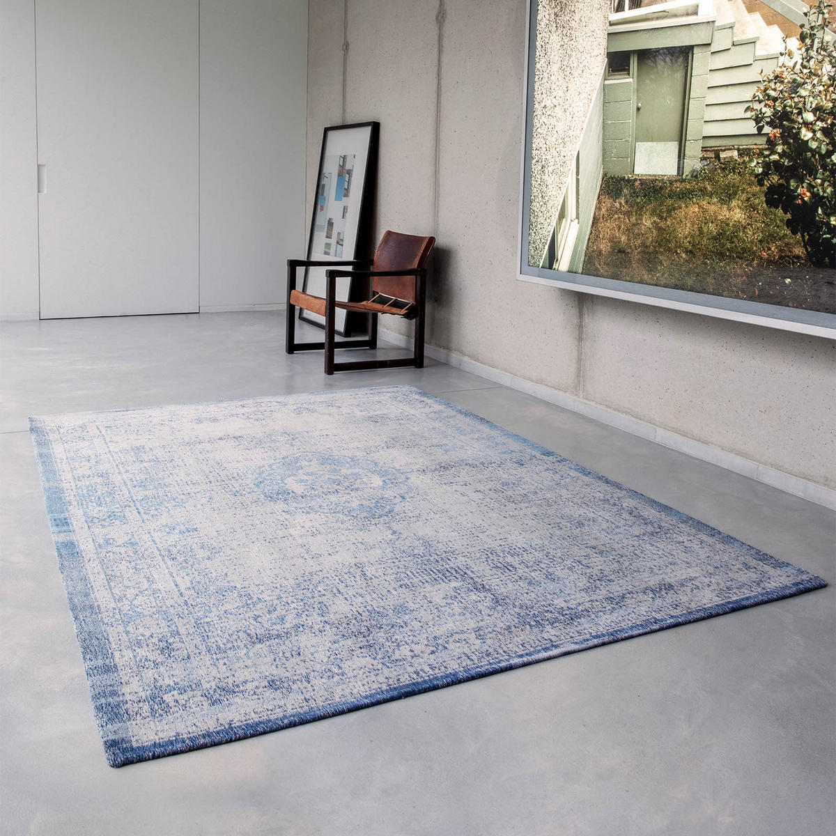TEPPICH Flachgewebe DENIM Grau 240 x 340 cm - Grau, Textil (240/340cm) - Novatrend