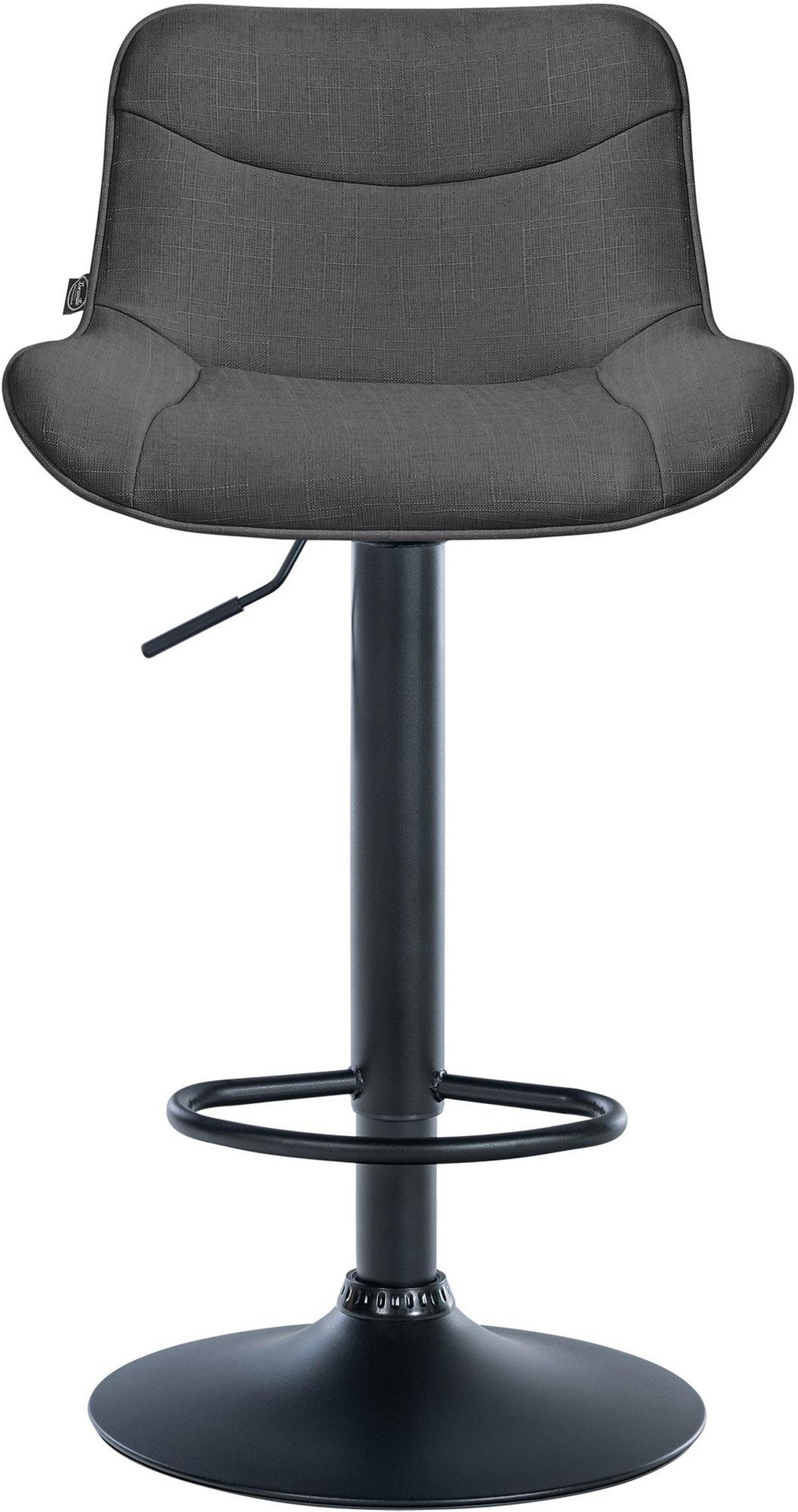 TPFLiving Barhocker Dunkelgrau 49x106x51 cm