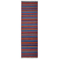 HANDWEBTEPPICH Kelim Gashgai Mehrfarbig 202/57 cm Schurwolle - Multicolor, Textil (57/202cm) - Looma