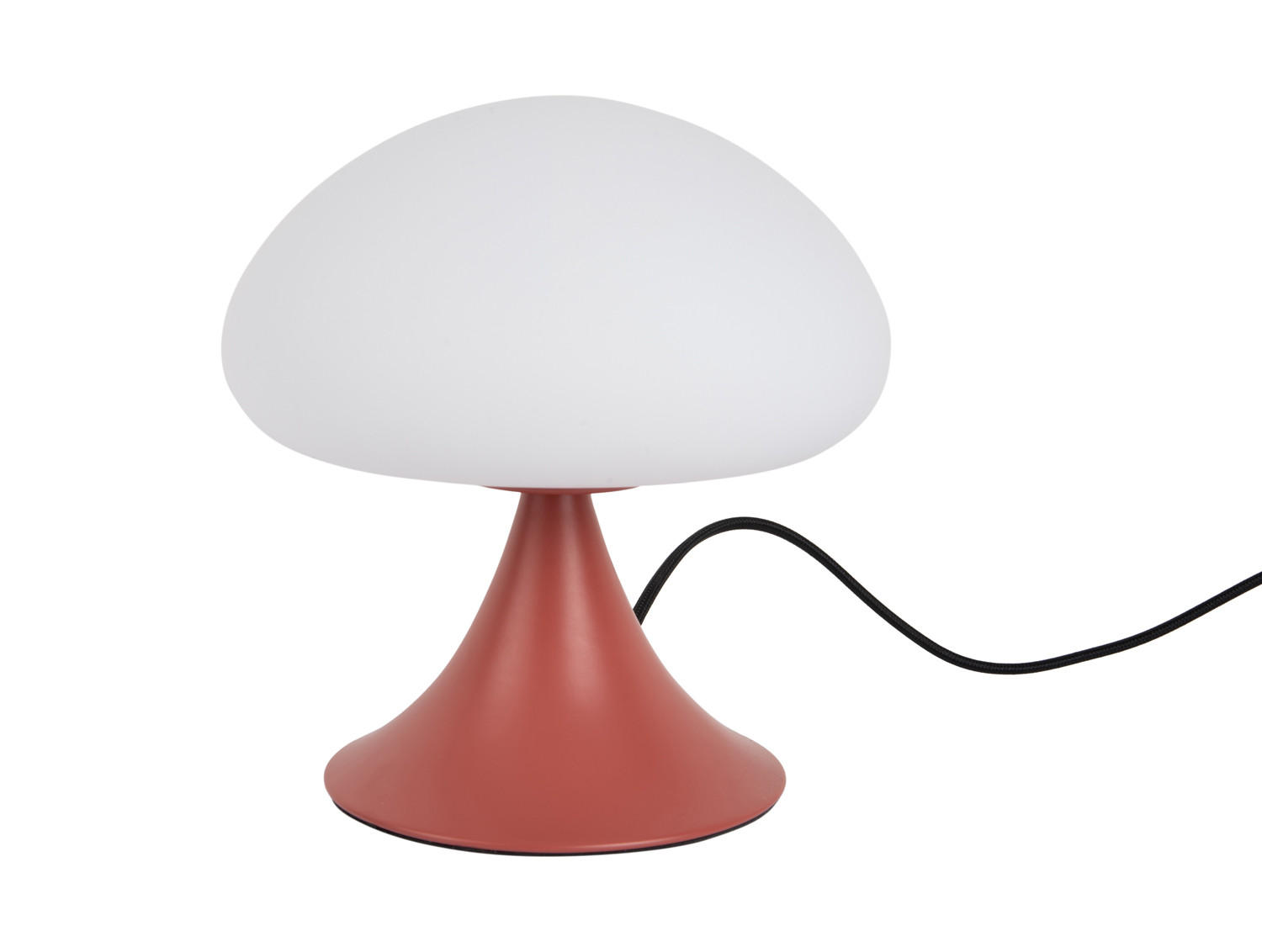 TISCHLAMPE Hongo - Rot - 21 cm - Rot, Glas (20/20/21cm) - Leitmotiv