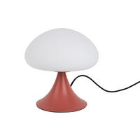 TISCHLAMPE Hongo - Rot - 21 cm - Rot, Glas (20/20/21cm) - Leitmotiv