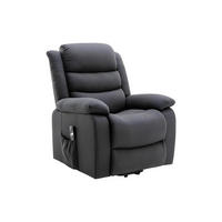 RELAXSESSEL Fernsehsessel - Stoff - Anthrazit - NADINE - Anthrazit, Textil (86/111/94cm) - Vente-Unique