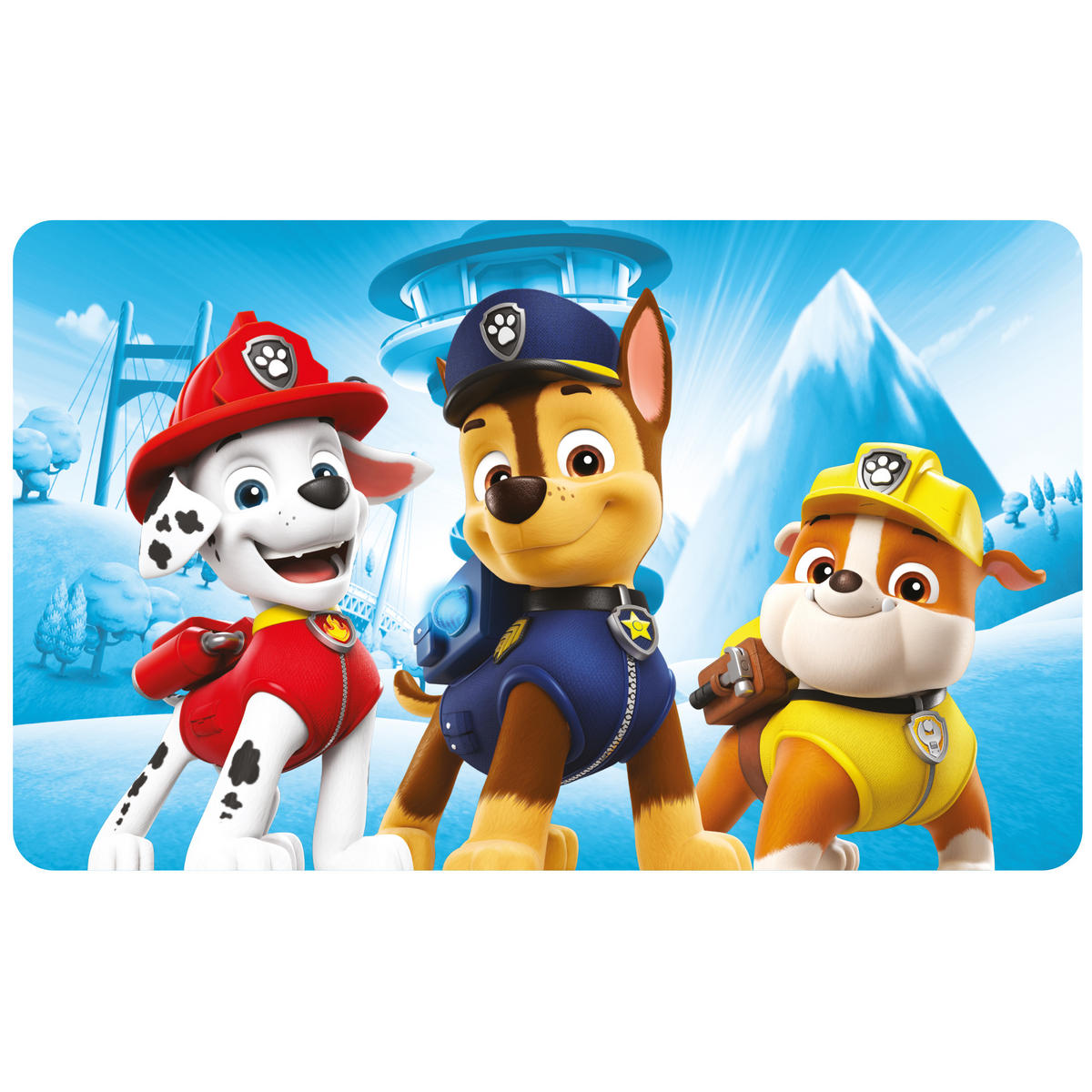 BROTDOSE Paw Patrol Paw Boy Blau 17,5 x 12,8 x 6,9 cm - Blau, Kunststoff (17.5/6.9/12.8cm) - Paw Patrol