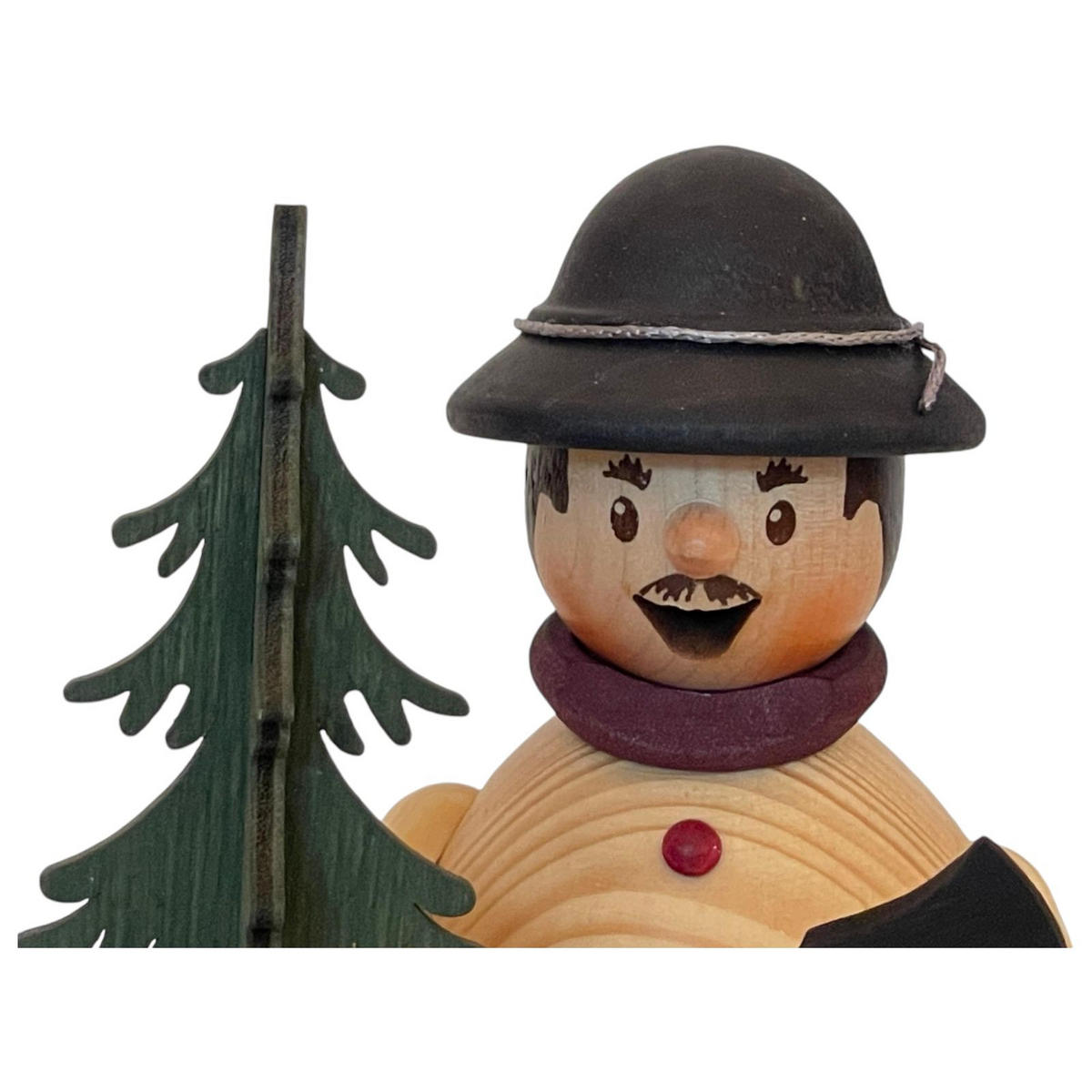 RAUCHMANN Max als Weihnachtsbaumverkäufer 16 cm - Multicolor, Holz (10/16/10cm)