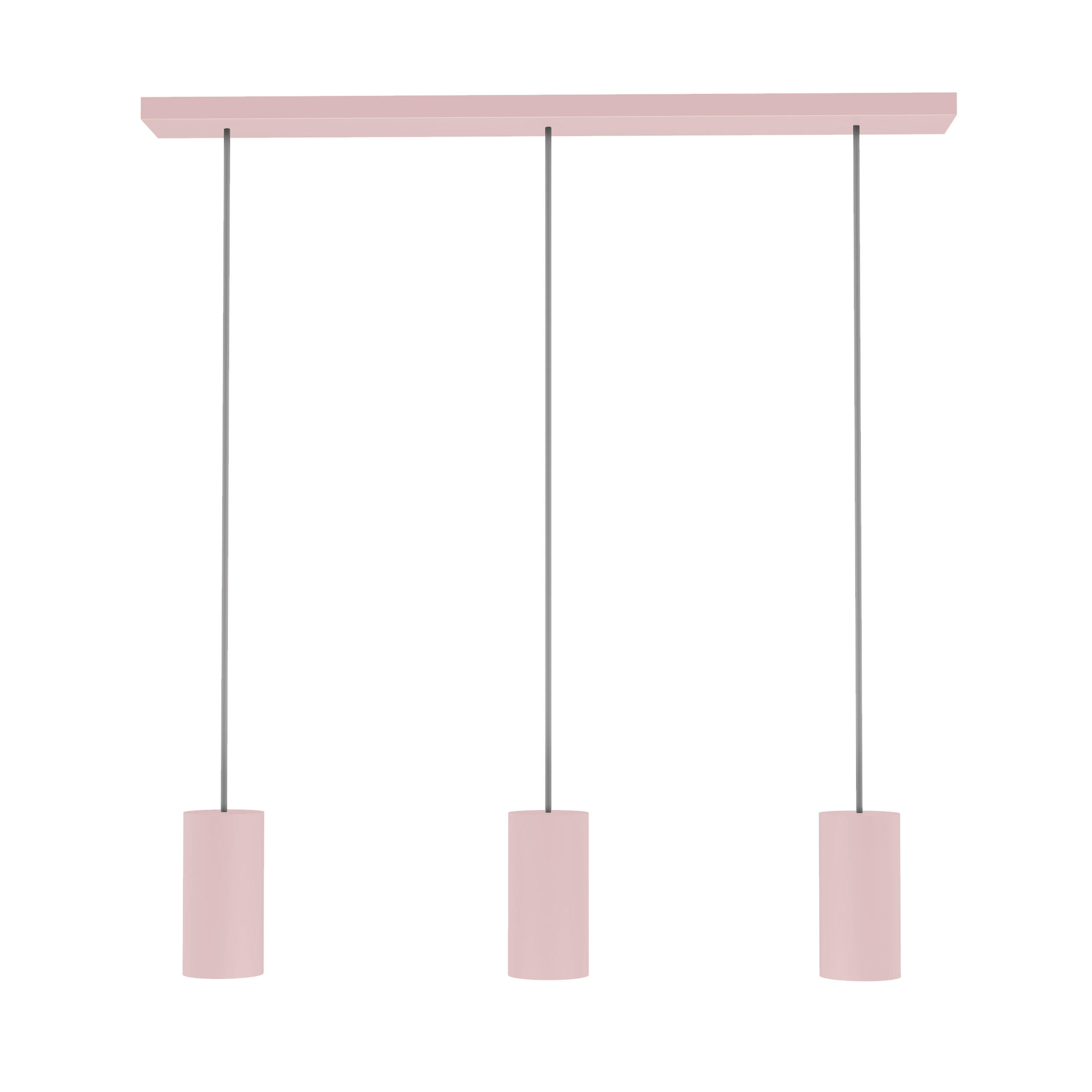 Lumicom Hängeleuchte Pink 70x10x6 cm