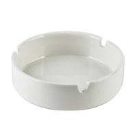 ASCHENBECHER Basic Weiß 10/10/3 cm Keramik - Weiß, Keramik (10cm) - Mondex
