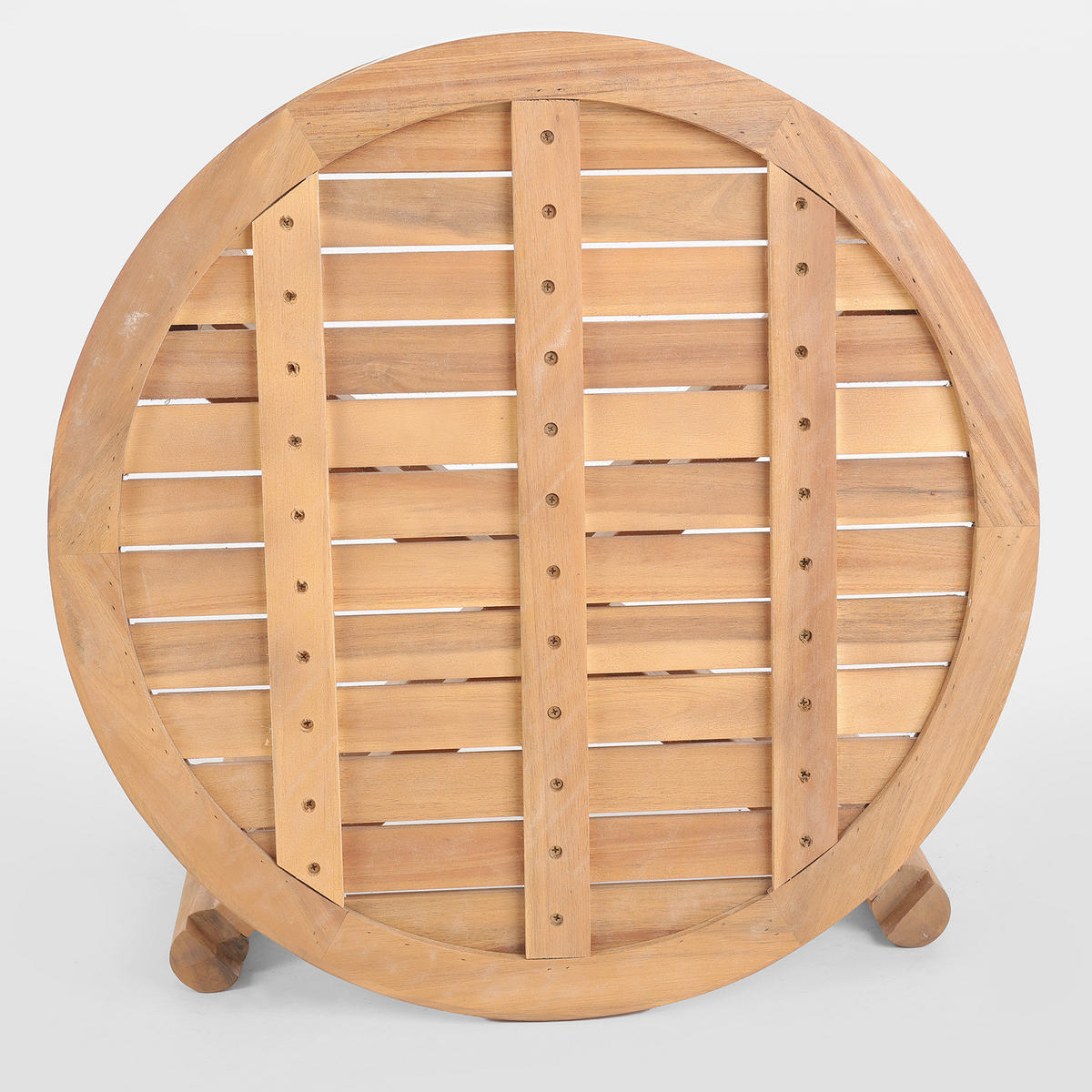LOUNGETISCH - Akazie massiv - Akazie Braun - Braun/Akaziefarben, Holz (60/60/41cm) - home24