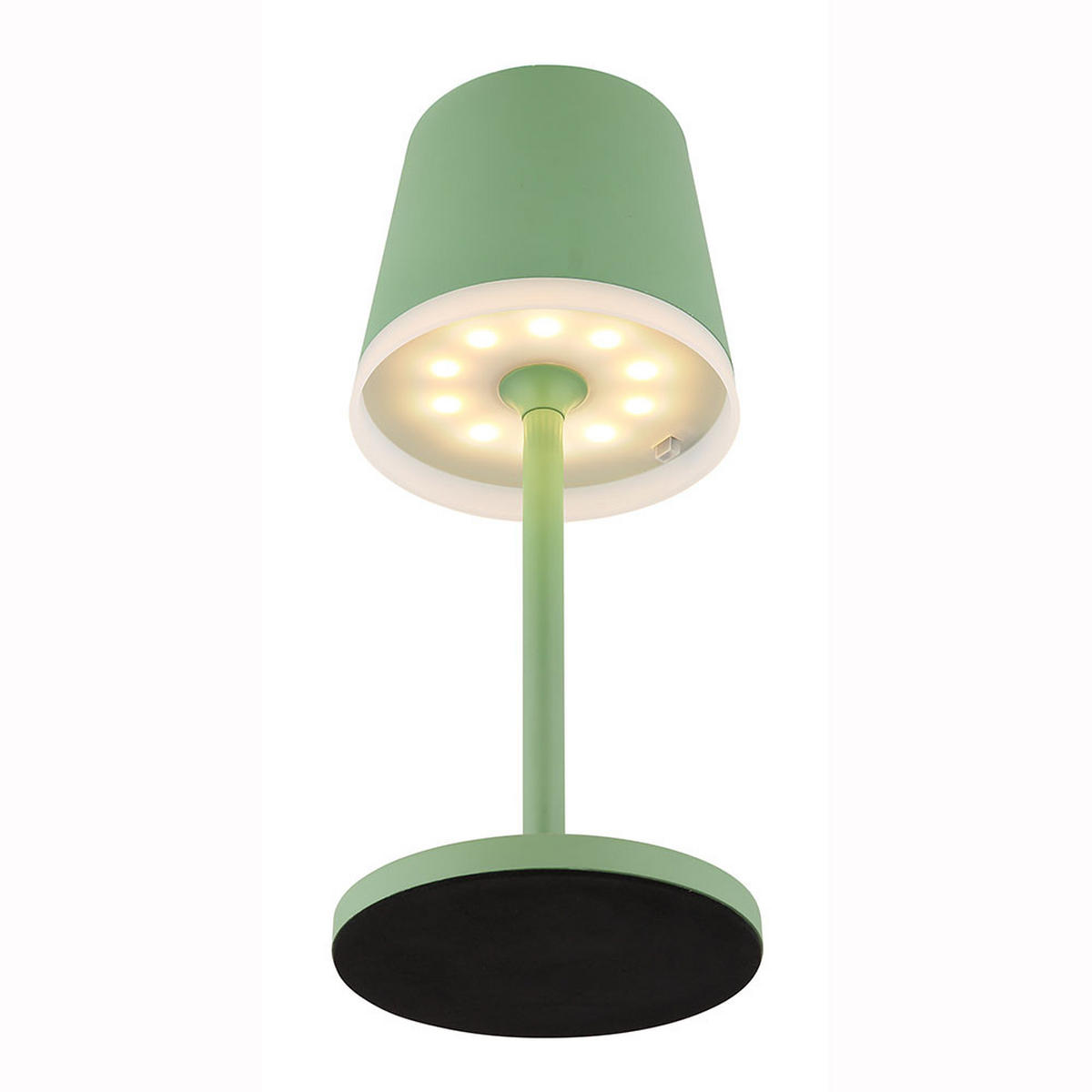 LED AUSSENLEUCHTE Solar Grün satiniert - Grün, Metall (11/11/41cm) - Globo Lighting