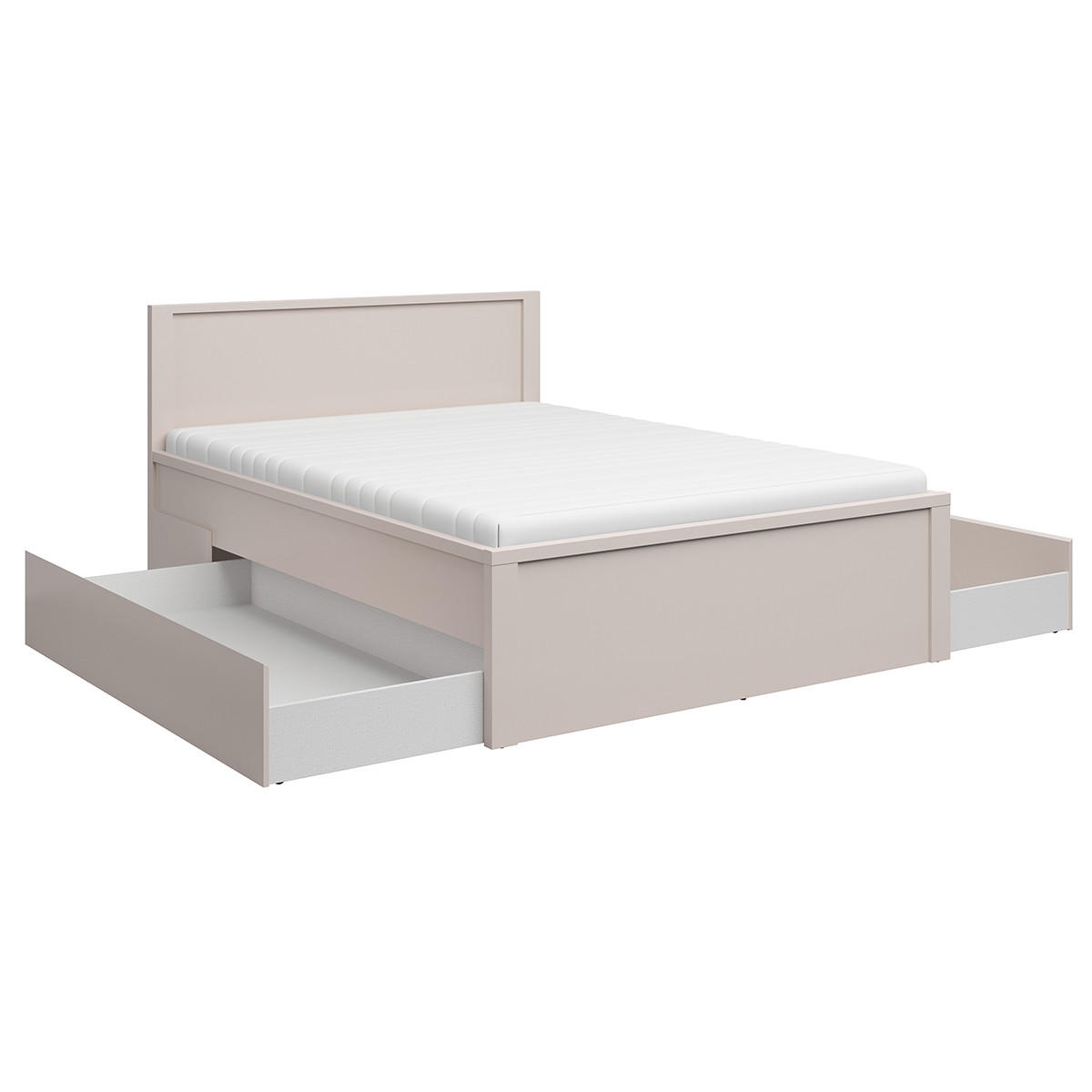 POSTEL 160/200 Soren Kašmír - béžová, kompozitní dřevo (160/200cm) - Petits-meubles