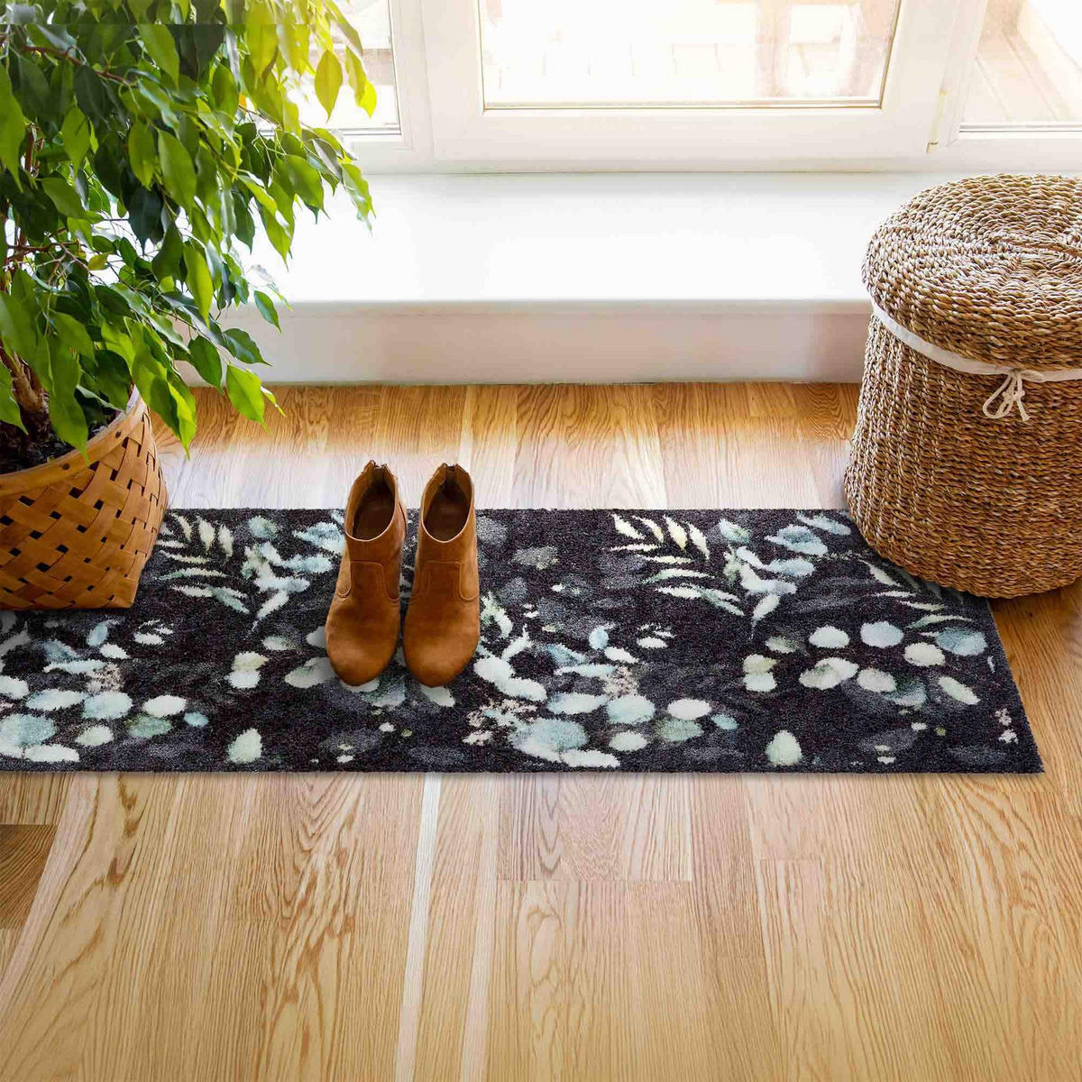 FUSSMATTE LÄUFER PURE & SOFT - Dunkelgrau, Textil (50/150cm) - Astra