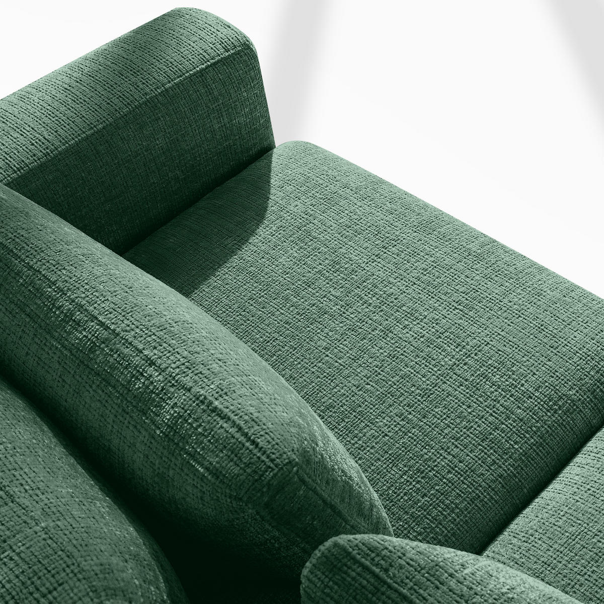 ECKSOFA links VERUS - Grün, Holz/Holzwerkstoff (297/248cm) - KONSIMO®