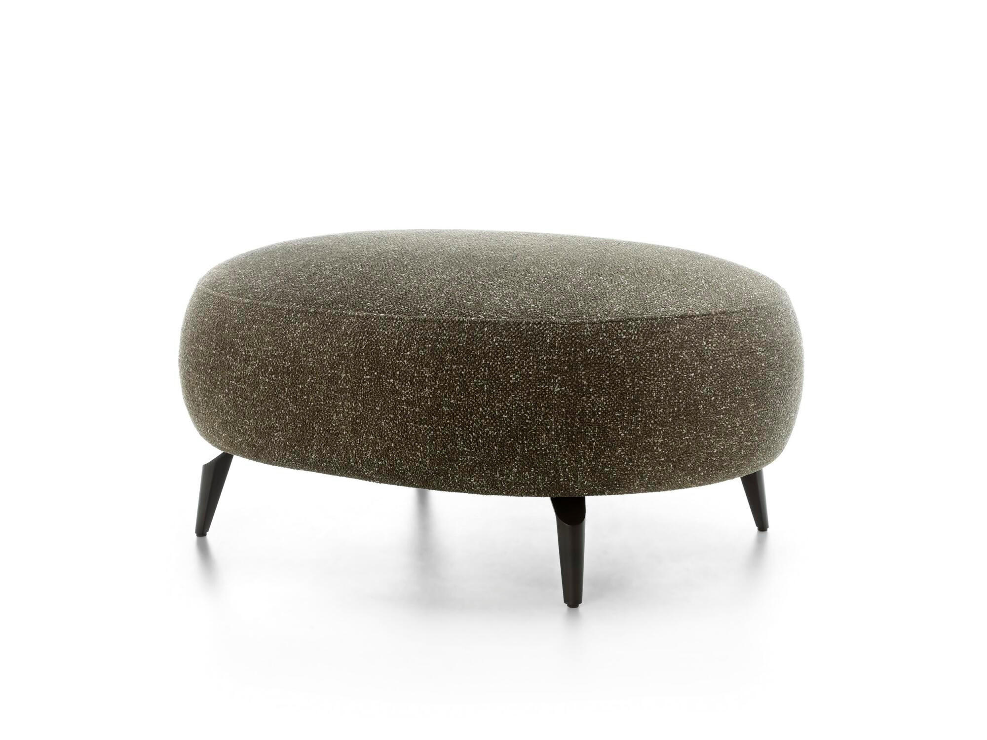 SITZPOUF AMALFI Grün 100x80x43 cm - Grün, Textil (100/43/80cm) - FURNLUX