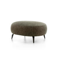 SITZPOUF AMALFI Grün 100x80x43 cm - Grün, Textil (100/43/80cm) - FURNLUX
