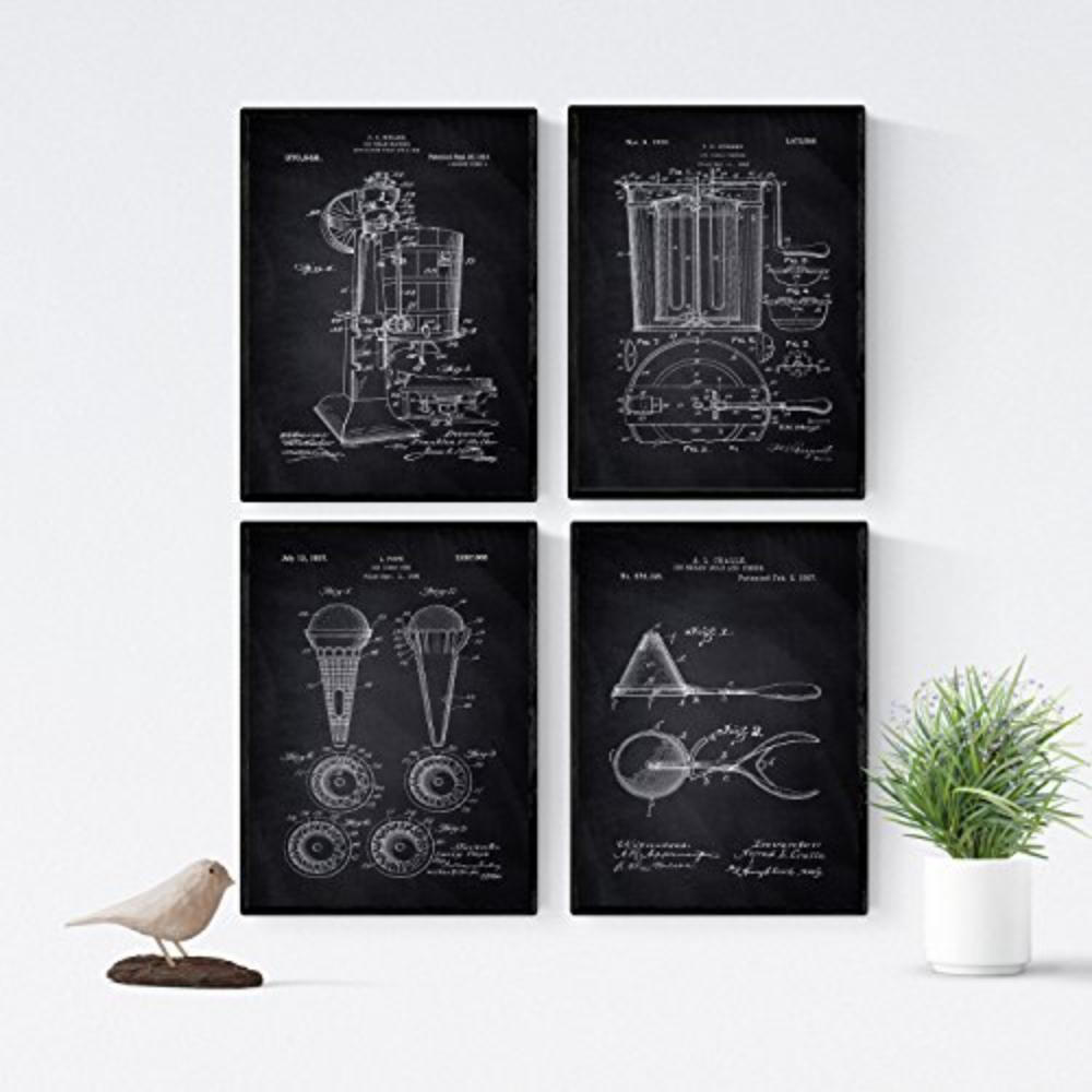 Nacnic Poster Schwarz 29.7x3 cm