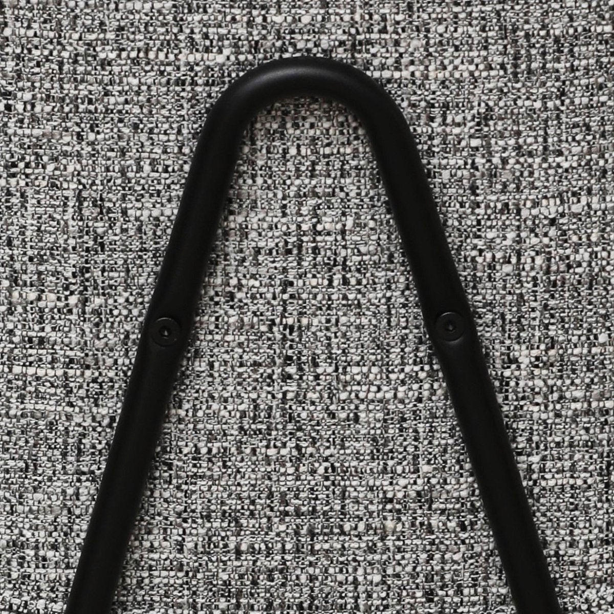 DREHSTUHL höhenverstellbar in Webstoff Grau - Schwarz/Grau, Textil/Metall (60/82/57cm) - Furnhouse