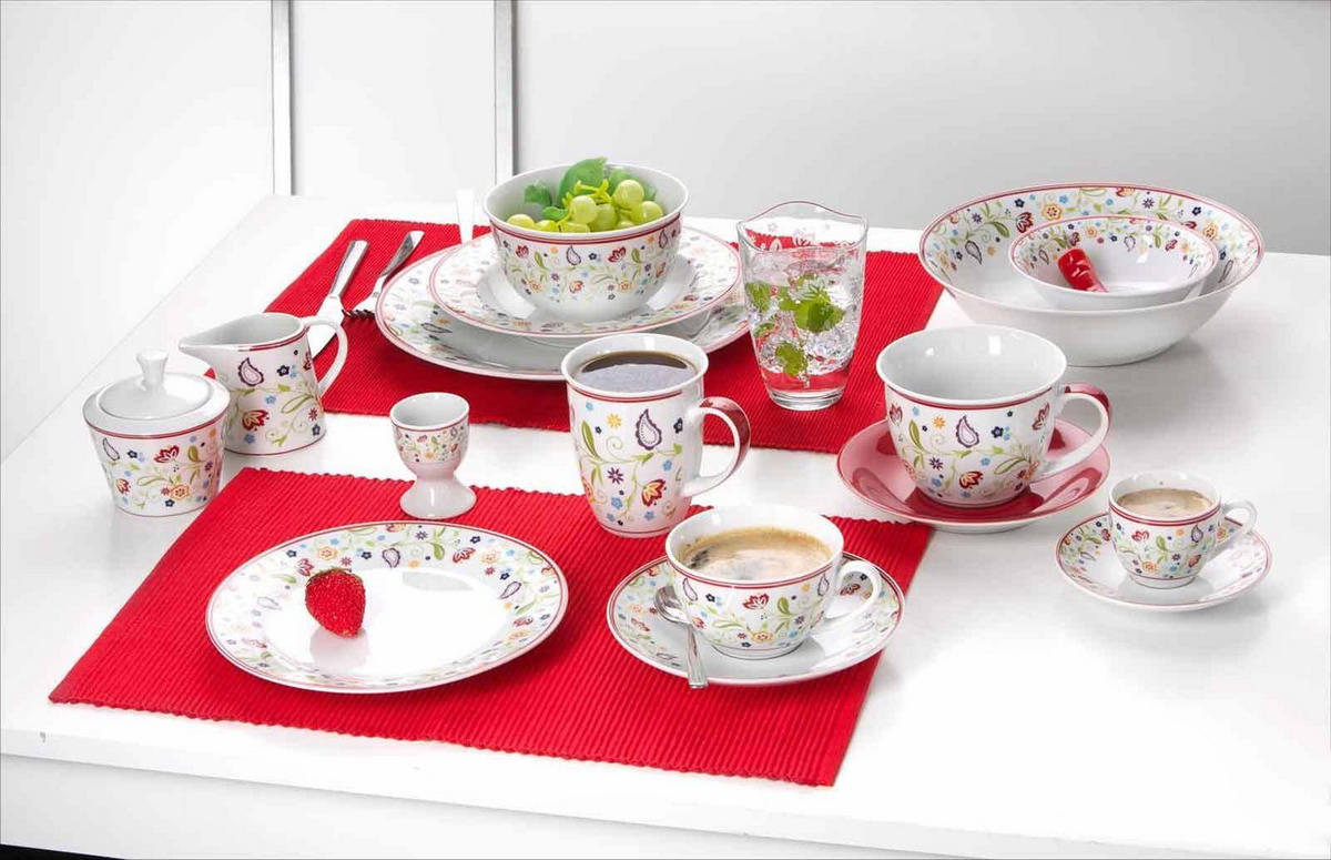KOMBISERVICE Shanti Doppio bunt 10er Set - Multicolor, Keramik (1/1/1cm) - Ritzenhoff Breker