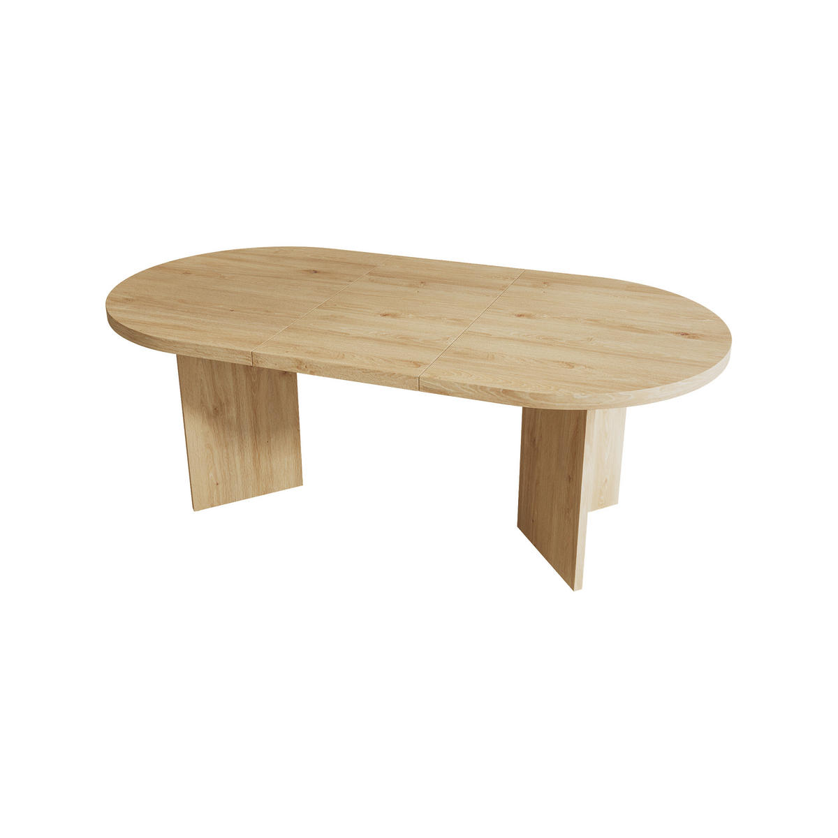 JÍDELNÍ STŮL 160x80cm dub silná deska - barva dubu, kompozitní dřevo (80/160/75cm) - FLIEKS