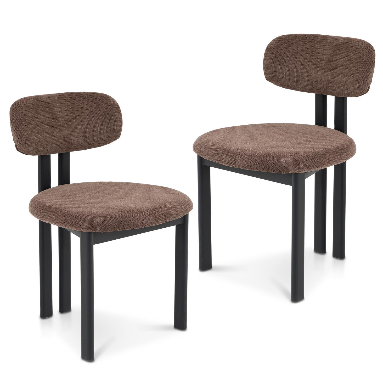 ESSZIMMERSTUHL FRANCA 2er-Set braun - Braun, Textil (51/80/53cm) - IDIMEX