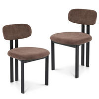 ESSZIMMERSTUHL FRANCA 2er-Set braun - Braun, Textil (51/80/53cm) - IDIMEX