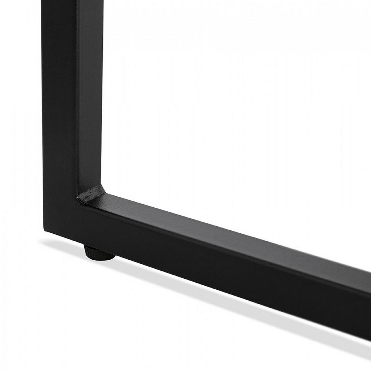LOUNGETISCH Beige 50x50x45 cm - Beige/Schwarz, Holz/Metall (50/50/45cm) - AlterEgo