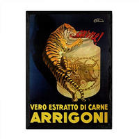 POSTER Tiger Vintage A3 Rahmenlos - Klar, Papier (29.7/5/42cm) - Nacnic